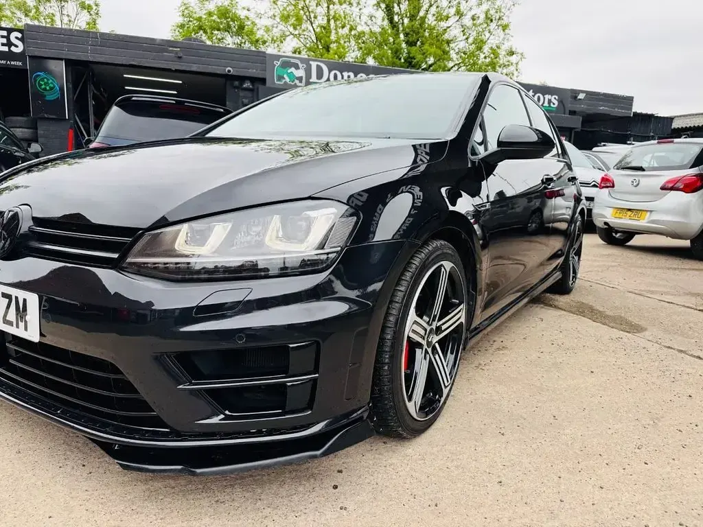 Used VW Golf VII R 2015 Black Hatchback