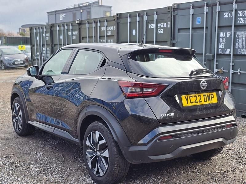 Used Nissan Juke Acenta 114 HP (83 kW) 2022 Black SUV