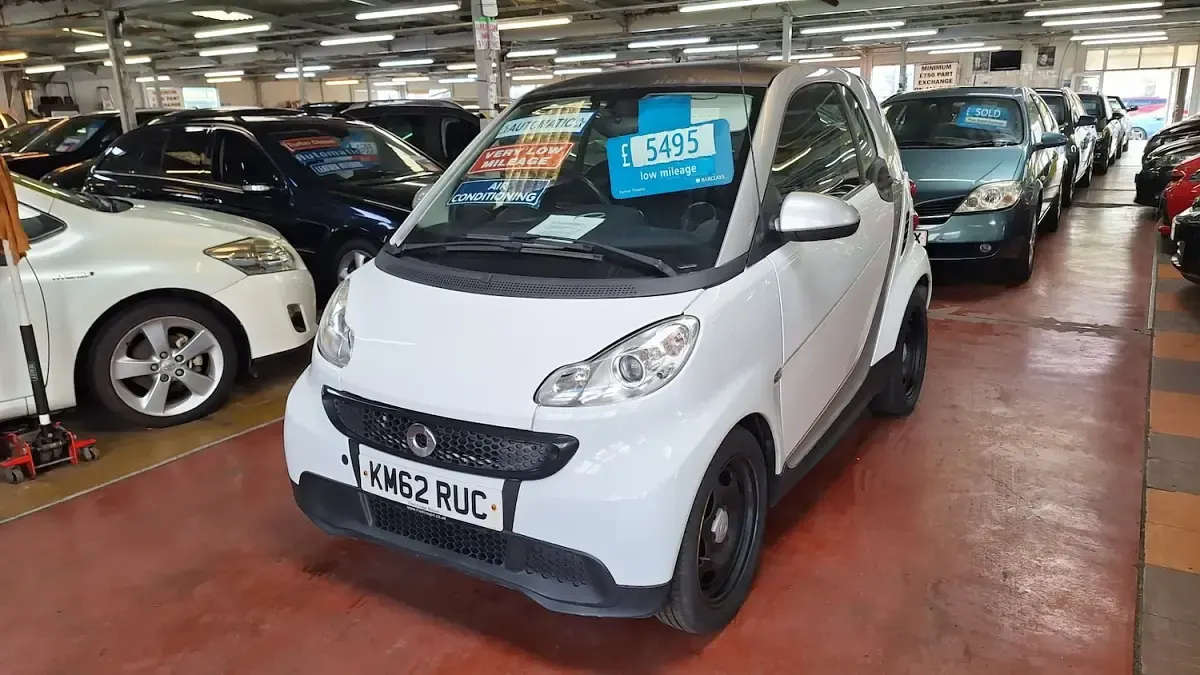 Used Smart ForTwo Coupé Pure 2012 White Coupe