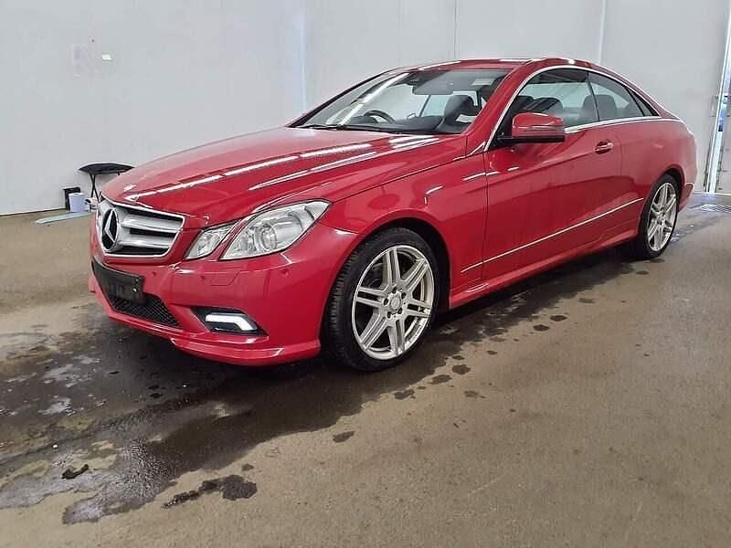 Used Mercedes E350 2010 Red Coupe