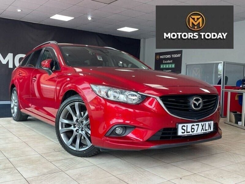 Red Used 2017 Mazda 6 Estate | £11,990 (A bit pricey) - Image 1/4