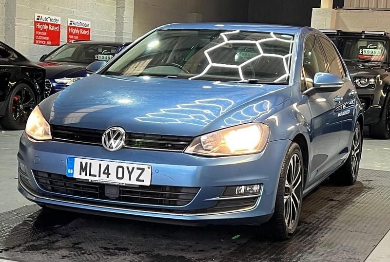Used VW Golf VII GT 2014 Blue Hatchback