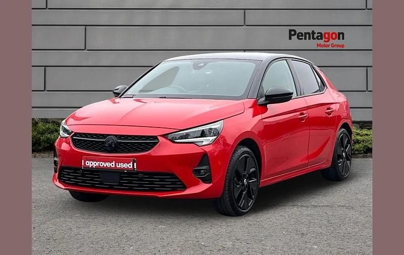Used Vauxhall Corsa-e Edition 100 kW (136 HP) 2022 Red Hatchback