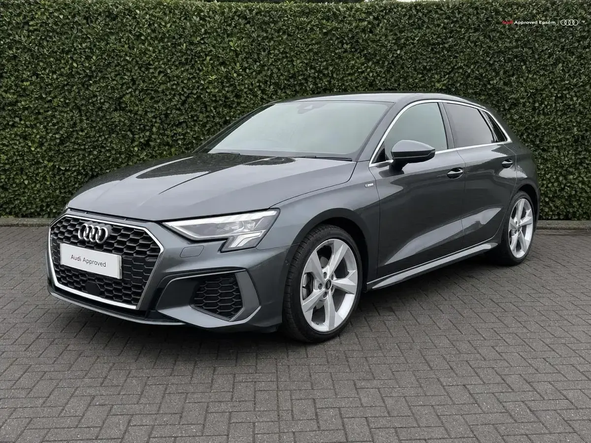 Used Audi A3 Sportback S-Line 110 HP (80 kW) 2023 Grey Hatchback