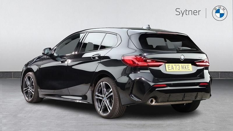 Used BMW 118 M Sport 134 HP (98 kW) 2023 Black Hatchback