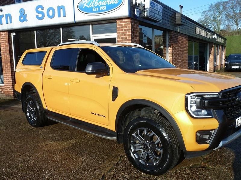 Orange Used 2024 Ford Ranger Wildtrack Pickup | £36,990 (Good price) - Image 1/4