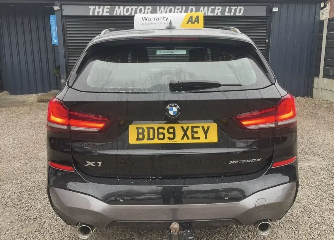 Used BMW X1 M Sport 187 HP (137 kW) 2019 Black SUV