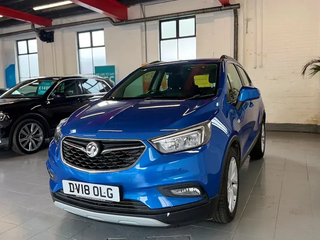 Second-hand Vauxhall Mokka X Design Edition 140 CP (102 kW) 2018 Albastru SUV