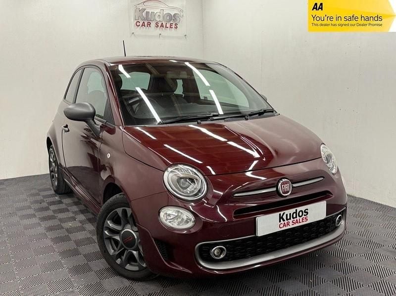 Red Used 2016 Fiat 500S S Hatchback | £5,990 (Fair price) - Image 1/3
