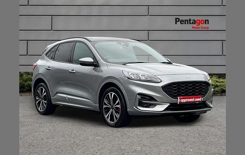 Silver Used 2022 Ford Kuga ST-Line X SUV | £18,700 (Fair price) - Image 1/4