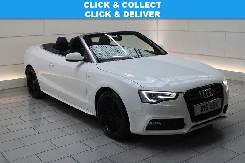 White Used 2013 Audi A5 Cabriolet S-Line Cabriolet | £8,750 (A bit pricey) - Image 1/3