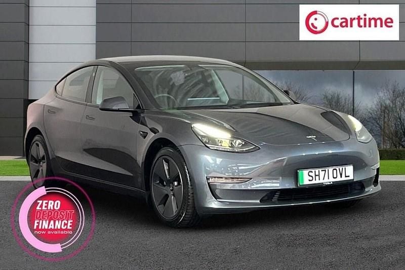 Grey Used 2022 Tesla Model 3 Long Range AWD Sedan | £19,250 (Fair price) - Image 1/4