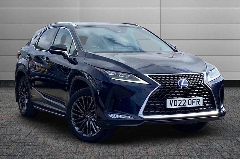 Blue Used 2022 Lexus RX450h SUV | £33,050 (Fair price) - Image 1/4