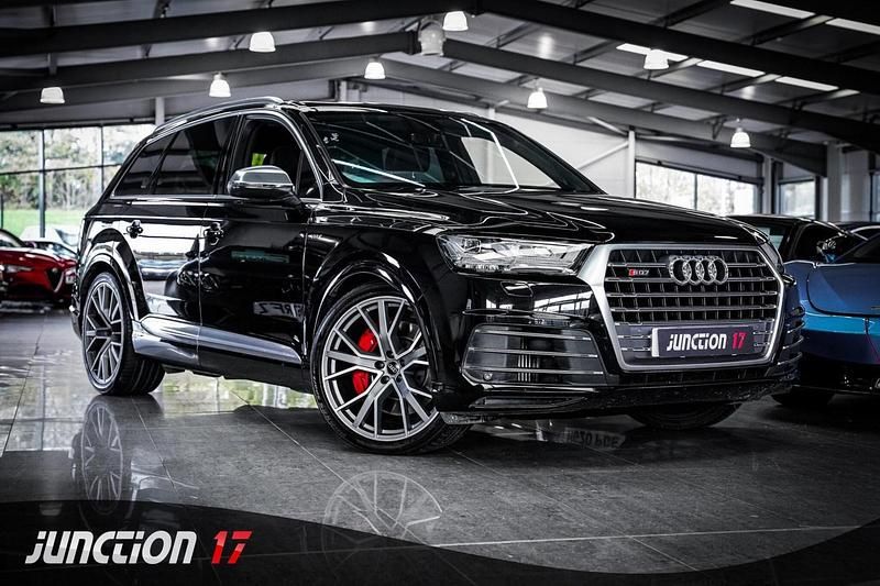 Black Used 2018 Audi SQ7 Business SUV | £36,488 (Fair price) - Image 1/2