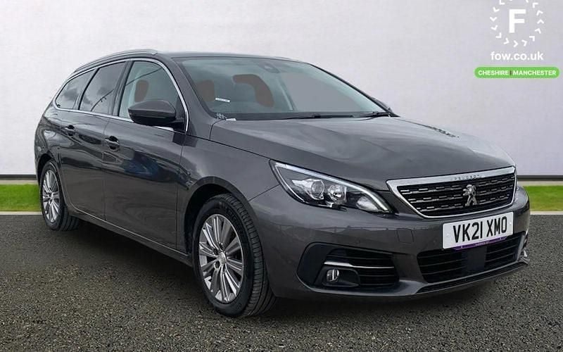 Grey Used 2021 Peugeot 308 Allure Premium Estate | £13,899 (Super price) - Image 1/4