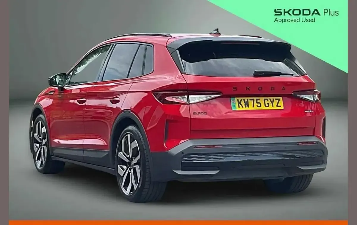 Used Skoda Elroq SportLine 210 kW (286 HP) 2026 Velvet red metallic SUV