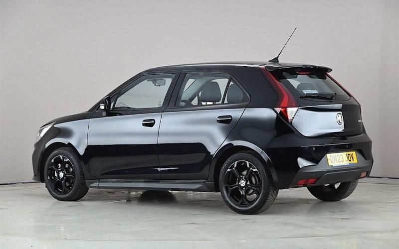Usado MG MG3 Excite 106 CV (77 kW) 2023 Negro Utilitario