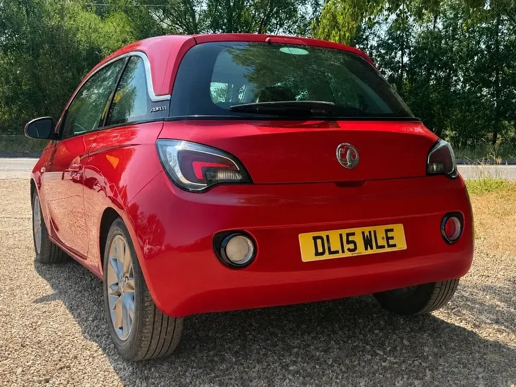 Used Vauxhall Adam Jam 70 HP (51 kW) 2015 Red Hatchback