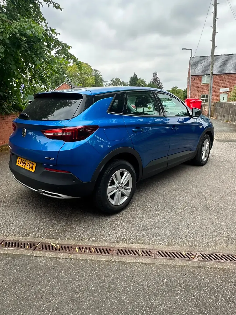 Used Vauxhall Grandland X 130 HP (95 kW) 2019 Blue SUV