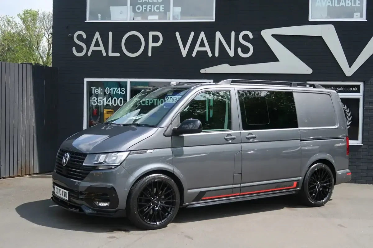 Używany VW Transporter Highline 150 KM (110 kW) 2020 Szary Van