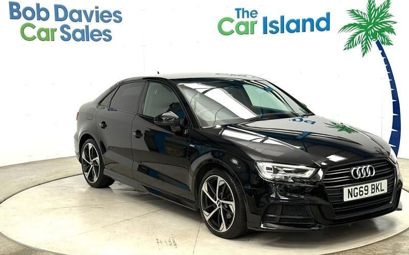 Black Used 2020 Audi A3 Black Edition Sedan | £16,750 (Fair price) - Image 1/4
