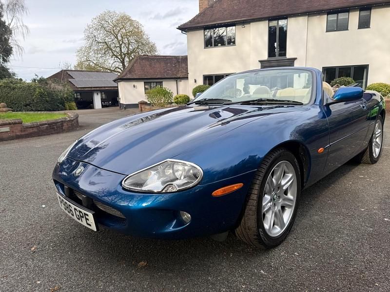 Used Jaguar XK8 290 HP (213 kW) 1997 Blue Cabriolet
