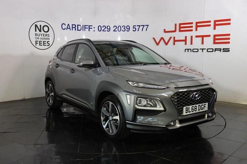 Grey Used 2018 Hyundai Kona Premium SUV | £10,488 (Fair price) - Image 1/4