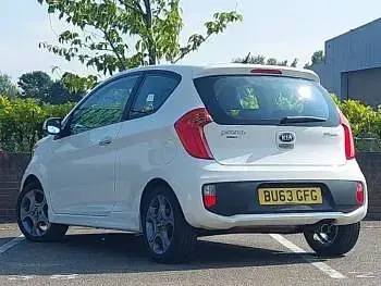Used Kia Picanto 2013 White Hatchback