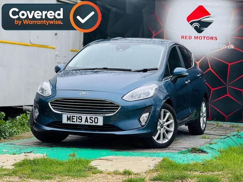 Used Ford Fiesta Titanium X 100 HP (73 kW) 2019 Blue Hatchback