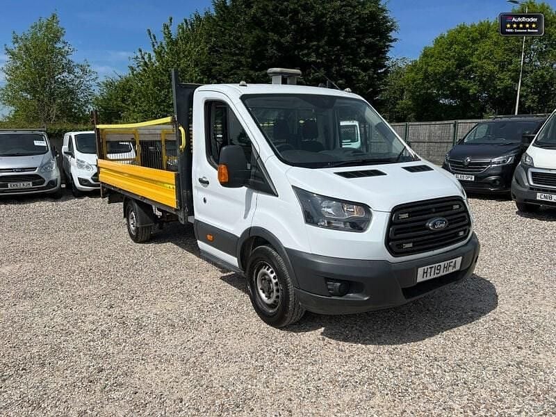 Used Ford Transit 130 HP (95 kW) 2019 White Cabriolet