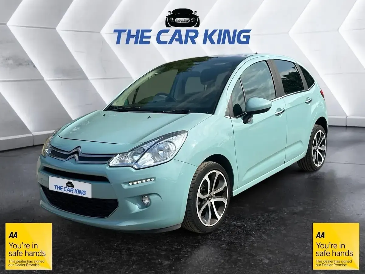 Used Citroën C3 Platinum 82 HP (60 kW) 2016 Blue Hatchback