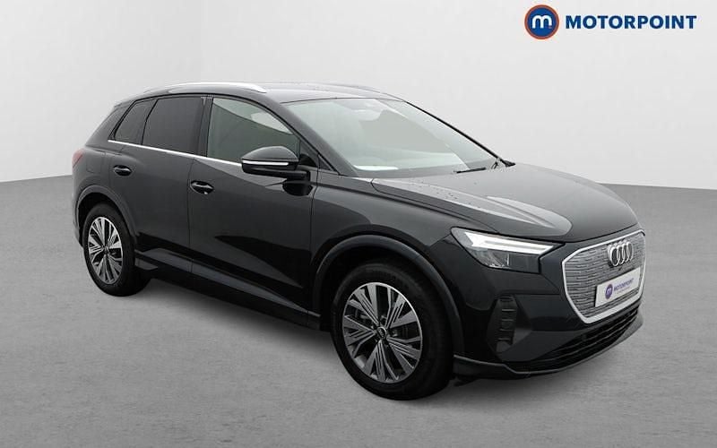 Black Used 2022 Audi Q4 e-tron Sport SUV | £23,899 - Image 1/4