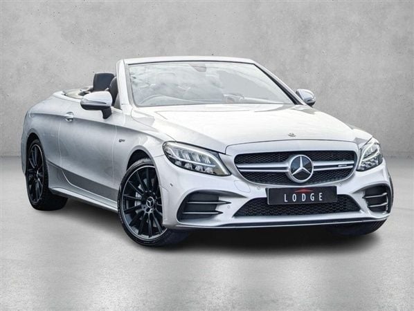 Silver Used 2021 Mercedes C43 AMG AMG Cabriolet | £31,950 (Fair price) - Image 1/1