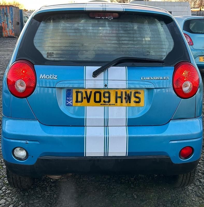 Used Chevrolet Matiz SE 51 HP (37 kW) 2009 Blue Hatchback