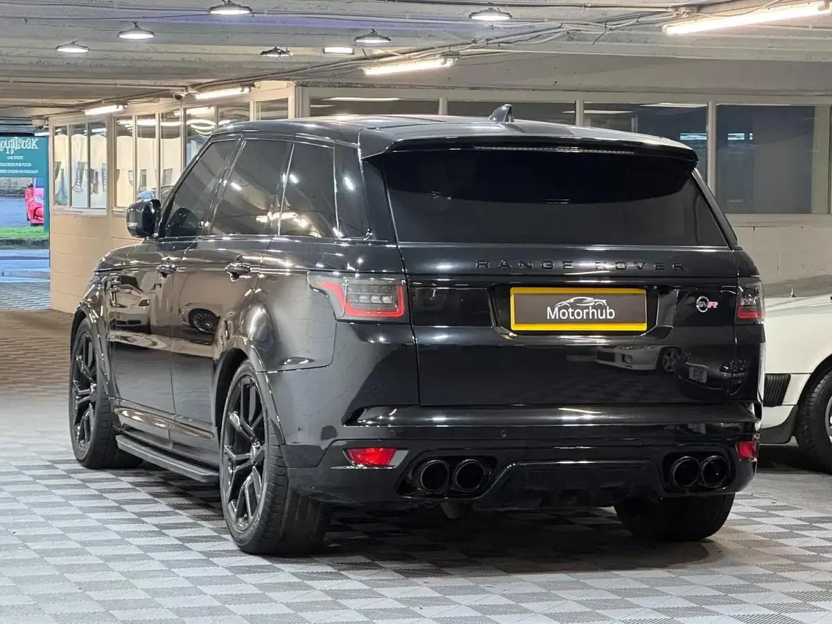 Used Land Rover Range Rover Sport SVR 2018 Black SUV
