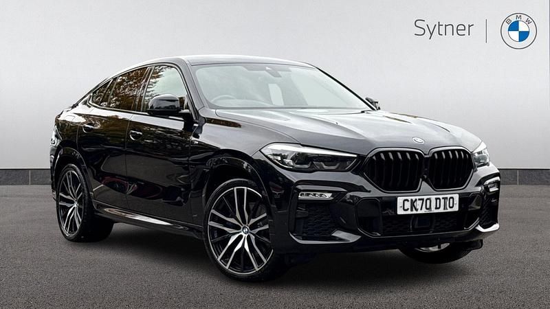 Black Used 2020 BMW X6 M Sport SUV | £41,000 (Fair price) - Image 1/4