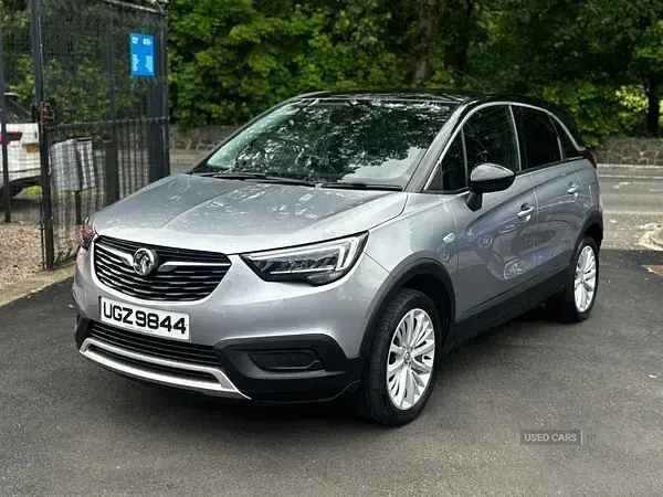 Used Vauxhall Crossland X SRi 110 HP (80 kW) 2020 Grey SUV