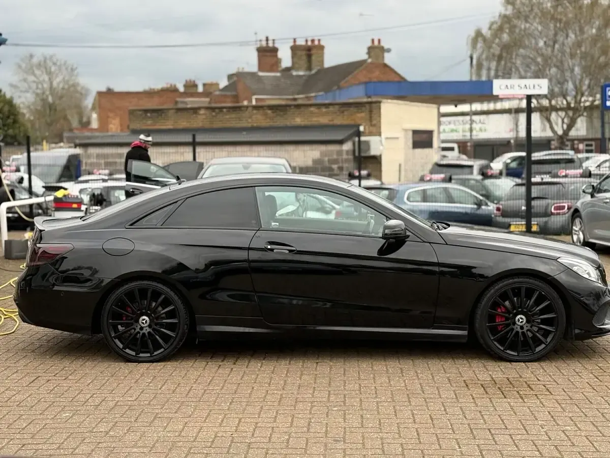 Used Mercedes E250 AMG 2014 Black Coupe