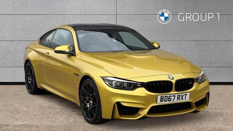 Used BMW M4 Competition Edition 450 HP (330 kW) 2017 Yellow Coupe
