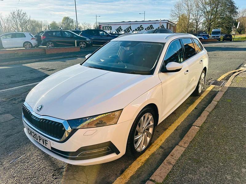Used Skoda Octavia SE L First Edition 2020 White Estate