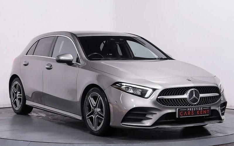 Silver Used 2020 Mercedes A180 AMG Line Premium Hatchback | £17,850 (A bit pricey) - Image 1/4