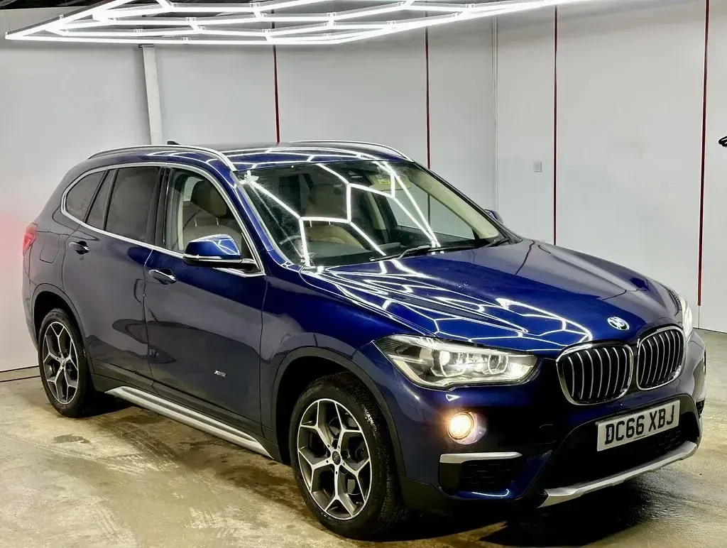 Used BMW X1 xLine 190 HP (139 kW) 2016 Blue SUV