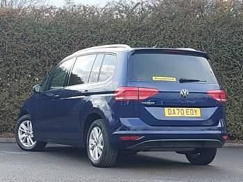 Used VW Touran Family 150 HP (110 kW) 2020 Blue MPV