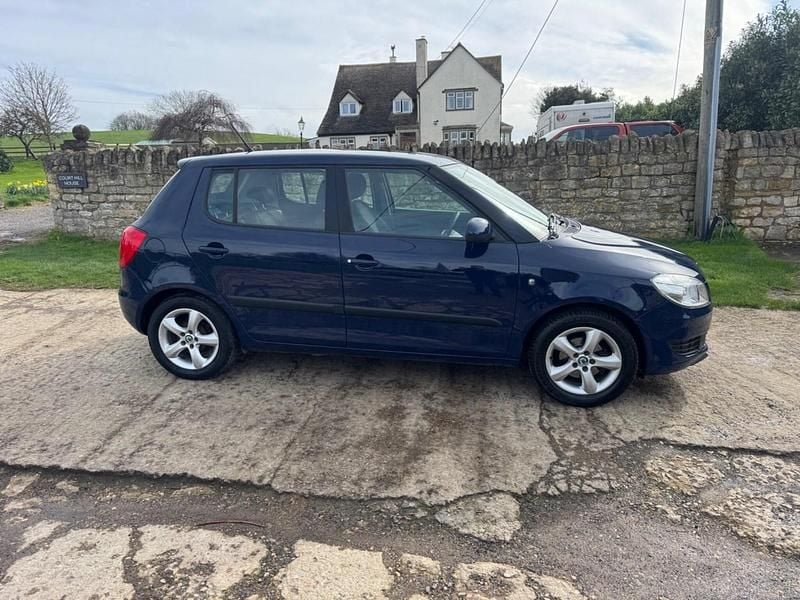 Used Skoda Fabia SE 2012 Blue Hatchback