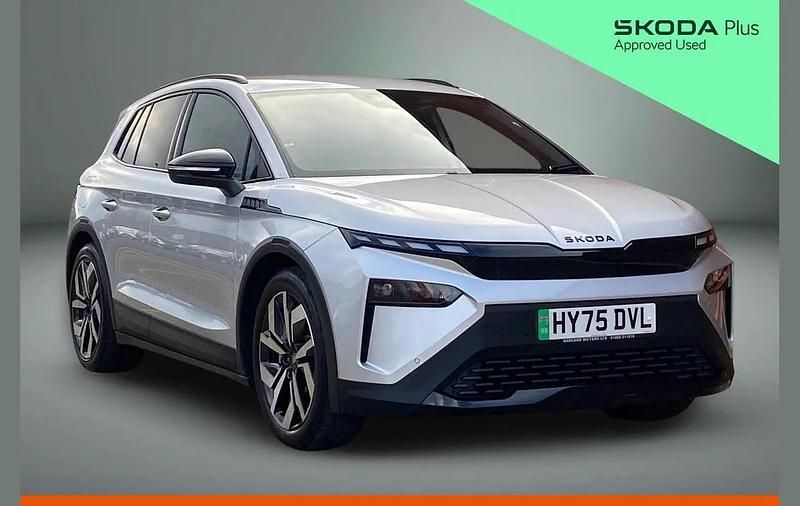 Silver Used 2025 Skoda Elroq SportLine SUV | £31,700 (Fair price) - Image 1/4