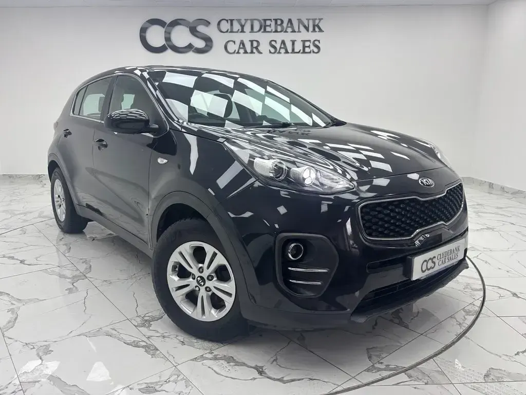 Used Kia Sportage 114 HP (83 kW) 2016 Black SUV