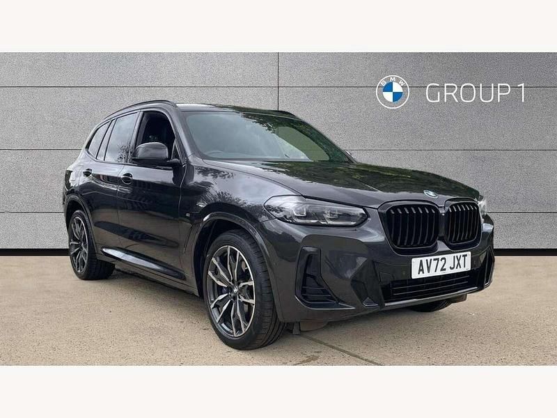 Grey Used 2022 BMW X3 M Sport SUV | £34,085 (Expensive) - Image 1/4