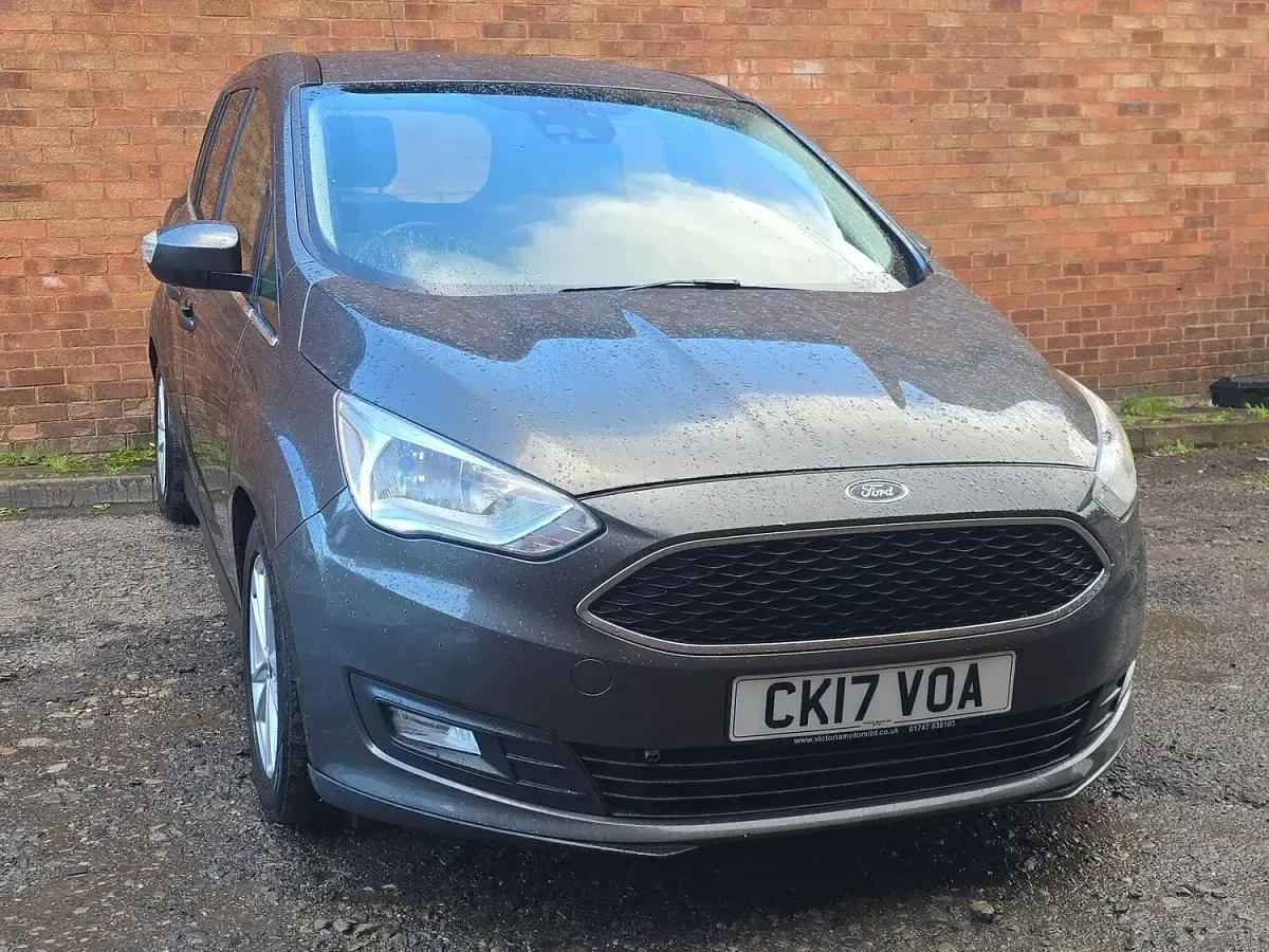 Used Ford Grand C-Max Zetec 125 HP (91 kW) 2017 Grey MPV