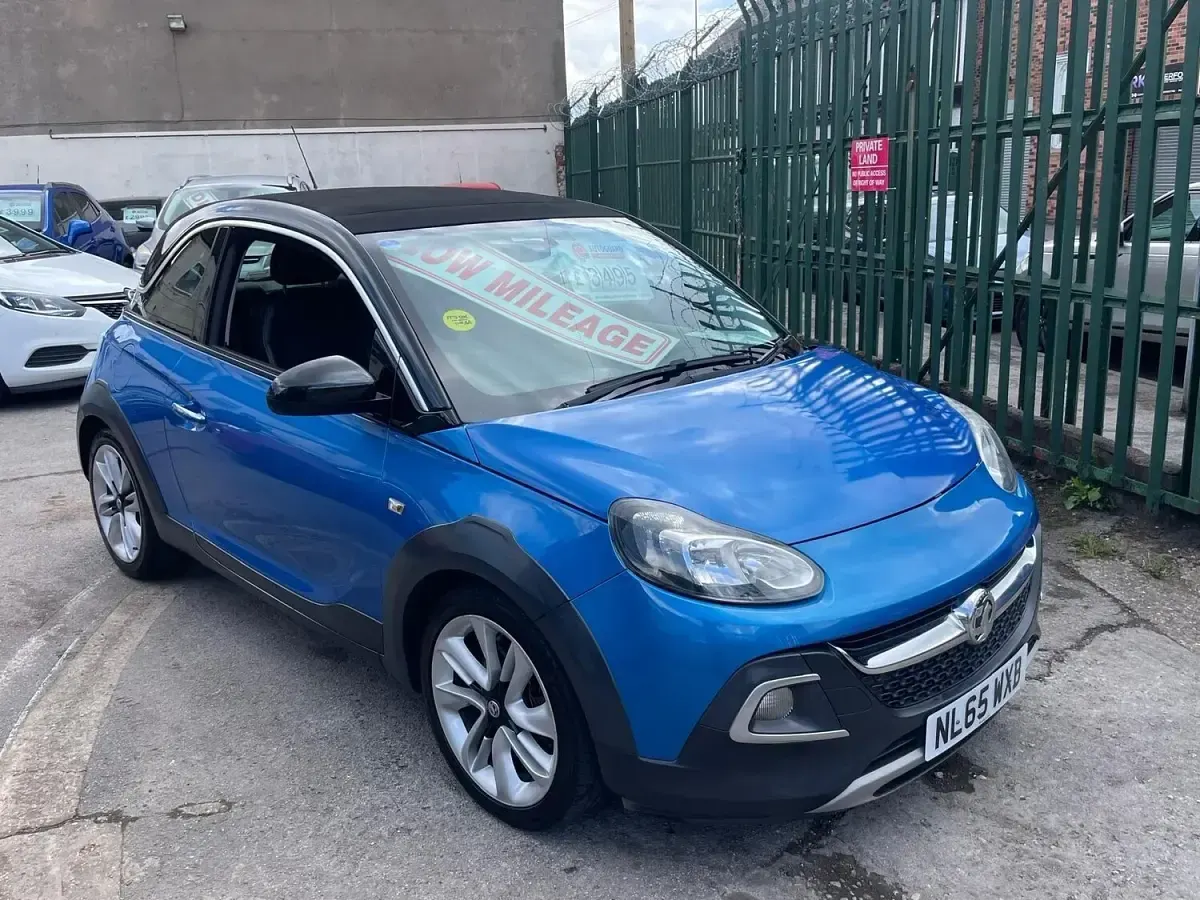 Used Vauxhall Adam Rocks 2015 Blue Hatchback