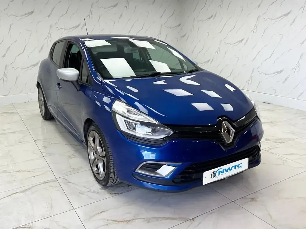 Begagnad Renault Clio IV GT-Line 90 HK (66 kW) 2019 Blå Halvkombi